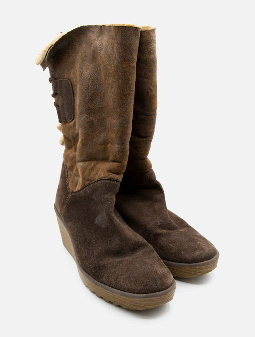 Botas de Cano Alto Sem Marca