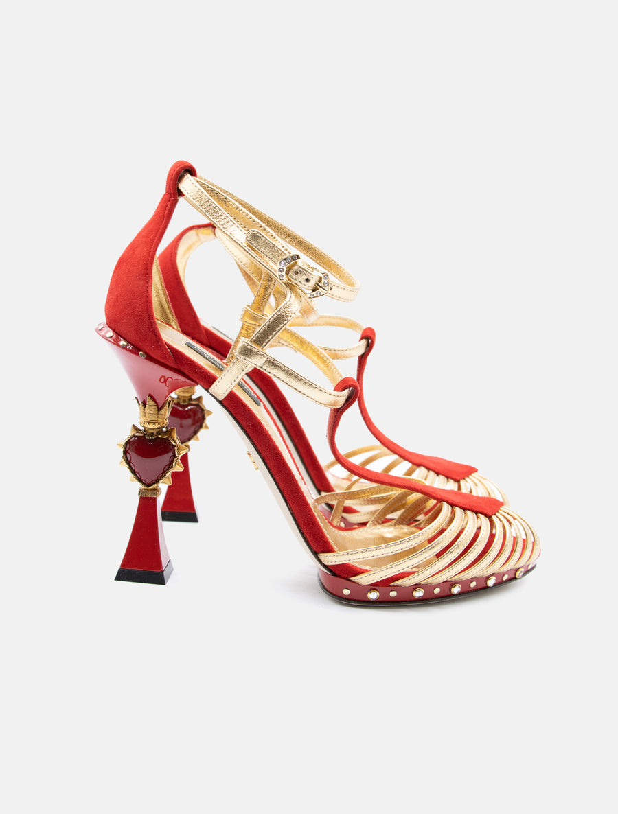 Sandálias de salto alto Dolce&Gabbana